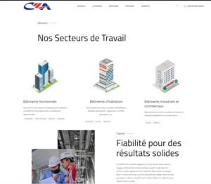 Site web pour Fluid Engineering