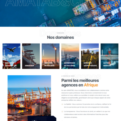 Professional Website for AMATAB & CO