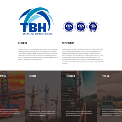 Professional Website for TBH