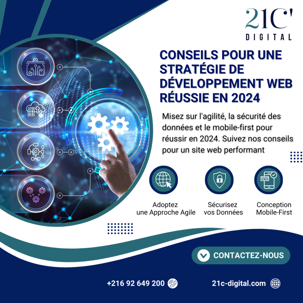 💡 Conseils pour une Stratégie de Développement Web Réussie en 2024 🔧